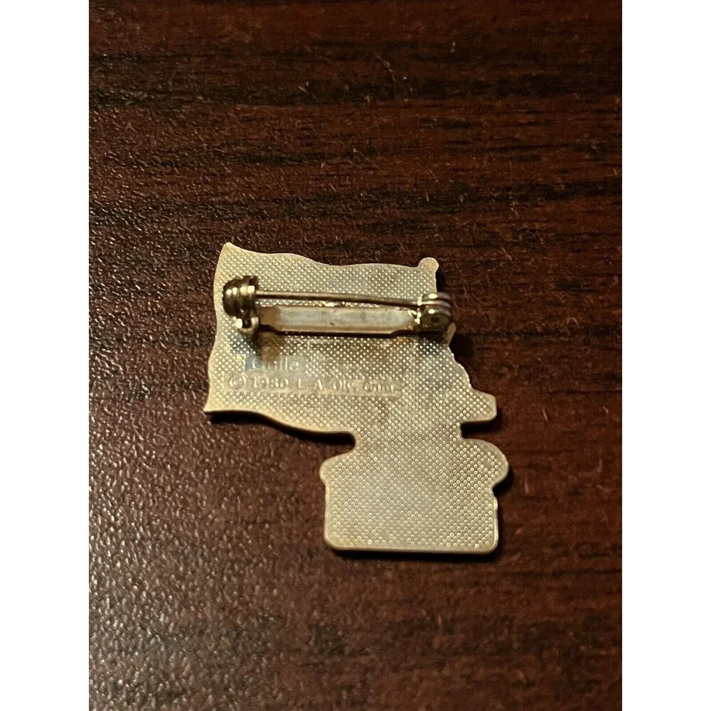 Vintage 1984 Los Angeles Olympics Coca Cola Sam Eagle Chile Flag Lapel Pin‎